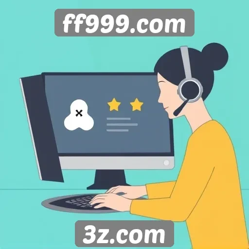 Opções de suporte ao cliente no ff999.com